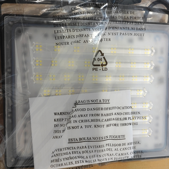 *BRAND NEW*STASUN 200W Flood Lights Outdoor, 20000lm Bright LED with Plug, 6000K - Picture 4 of 7